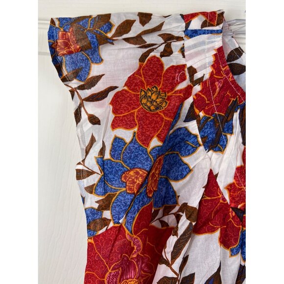 Maurice's Floral Flutter Top - Picture 2 of 11